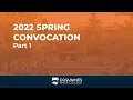 CRC Spring 2022 Convocation Part 1