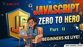 JavaScript Part - 11 Arrow Functions in JavaScript JavaScript Tutorial in Hindi 2026