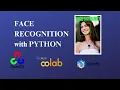 FACE RECOGNITION with PYTHON - OpenCV NumPy Matplotlib