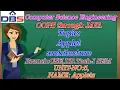 DBS - APPLET ARCHITECTURE UNIT-5 APPLETS CSE II YEAR-1st SEM OOPS THROUGH JAVA