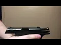 Demonstration of a magazine safety using a Ruger LC9S