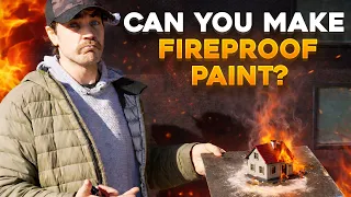 Can You Make Fireproof Paint from Household Materials?