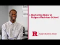Rutgers Business School marketing degree prepares students for Fortune 500 internships