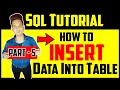 How to use Insert Into Command in SQL Insert Data into Table SQL Tutorial in Hindi