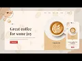 Responsive Coffee Shop Website Design Tutorial HTML CSS JavaScript Step-by-Step Guide