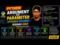 Python Arguments and Parameters Explained Python Functions for Beginners