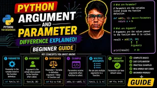 Python Arguments and Parameters Explained Python Functions for Beginners