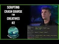 Python Scripting Crash Course For Creatives Class - Variables Functions Much More