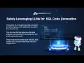 Safely Leveraging LLMs for SQL Code Generation