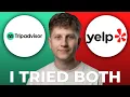 Tripadvisor vs Yelp - Which is Better