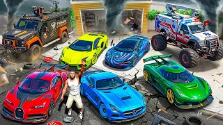 СОБРАЛ КОЛЛЕКЦИЮ РЕДКИХ ТАЧЕК ВО ВРЕМЯ ТОРНАДО В ГТА 5!