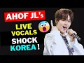 Lagu AHOF JL's live zang schokt Korea!!!