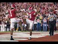 Highlights of the best Alabama WRs under Nick Saban