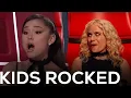 Lagu TOP 5 KIDS COVERS ON THE VOICE EVER PART 1 | MIND BLOWING