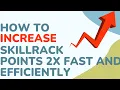 how to increase skillrack points 2x fast efficiently It helps to increase points faster in a week
