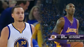 Download Stephen Curry vs Kobe Bryant Full Highlights 2014.11.01 Lakers at GSW - Curry Ownes IT! MP3