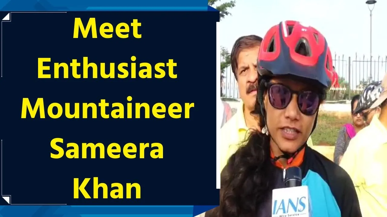 Meet enthusiast mountaineer Sameera Khan who embarks on solo cycling campaign for Women Empowerment