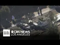 1 killed child hospitalized after fiery 3-car crash in Orange County