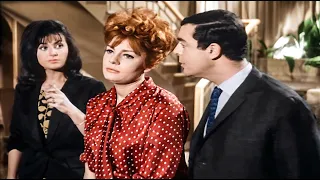 رشدى أباظة و نادية لطفى و ليلى طاهر و عبد المنعم ابراهيم فى #الفيلم الممتع المثير ( #عدو #المرأة )
