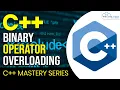 Binary Operator Overloading in C Learn C Programming Series