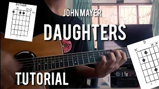 Download John Mayer - Daughters Guitar Cover + Chords MP3