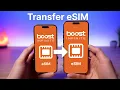 How To Transfer Boost Infinite eSIM From One Phone To Another