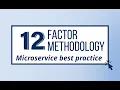 12 Factors App MicroServices Architecture Cloud Native Best Practices