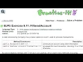 Java Practice It Exercise 9 11 FilteredAccount implementing inheritance instance method