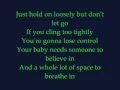 Hold On Loosely - .38 Special (Lyrics)