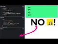 How to build responsive web site navigation with no Javascript