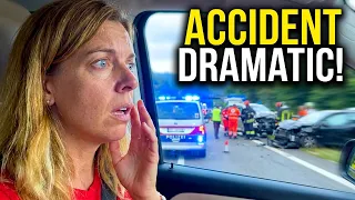 😵‍💫 ACCIDENT în ITALIA 🏎️  Ce s-a ÎNTAMPLAT?