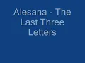 Alesana - The Last Three Letters
