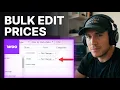 How To Bulk Edit All WooCommerce Product Prices 2026 Product Pricing
