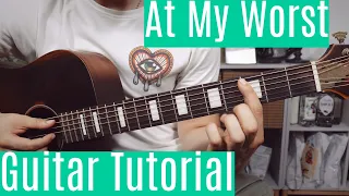 Download At My Worst - Pink Sweat$ | Guitar Tutorial/Lesson | Easy How To Play (Chords + Solo) MP3