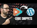 Code Snippets The Perfect Solution for Disorganized WordPress Code