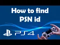 How to find PSN ID