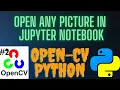 How to open any picture in jupyter notebook using python