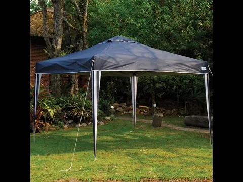 Download MP3 Tenda Gazebo Dobrável Articulada X-flex 3x3 M Base e Topo Azul Mor