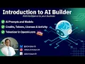 Introduction to A I Builder