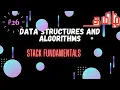 Stack Fundamentals Application of Stack Data Structures for Stack Operations explained in Tamil