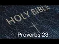 Proverbs 23 NIV The Bible