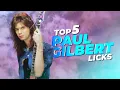 Lagu Top 5 Paul Gilbert Licks That Will Blow Your Mind (With Tabs)