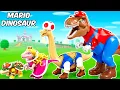 LEGO Dinosaurs Transforming Every Mario Character into Dinosaurs Bricks UP