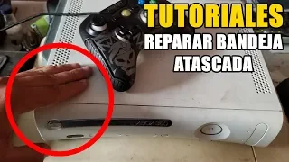 tutorials how to fix a stuck xbox 360 tray fat slim e that wont open ps2 
