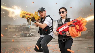 Nerf Gun Wa r Elite SWAT Nerf Guns Battle The Viper Cartel In A High Stakes Tactical Assault
