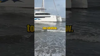 Wrecked! My new yacht has been destroyed #yacht #crash