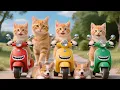 Download Lagu Mama Cat Trims Fur on the Farm and Makes Tiger Hat For Kittens At Home🐾🎩🐯
