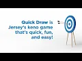 NJ Lottery How to Play Quick Draw with BULLSEYE