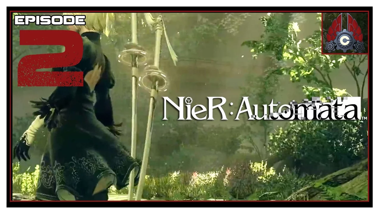 Let's Play Nier: Automata Demo On PS4 With CohhCarnage - Episode 2