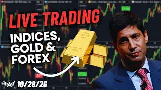 LIVE Trading FOMC Meeting Minutes Gold, Nasdaq, Forex | A1 Trading Show